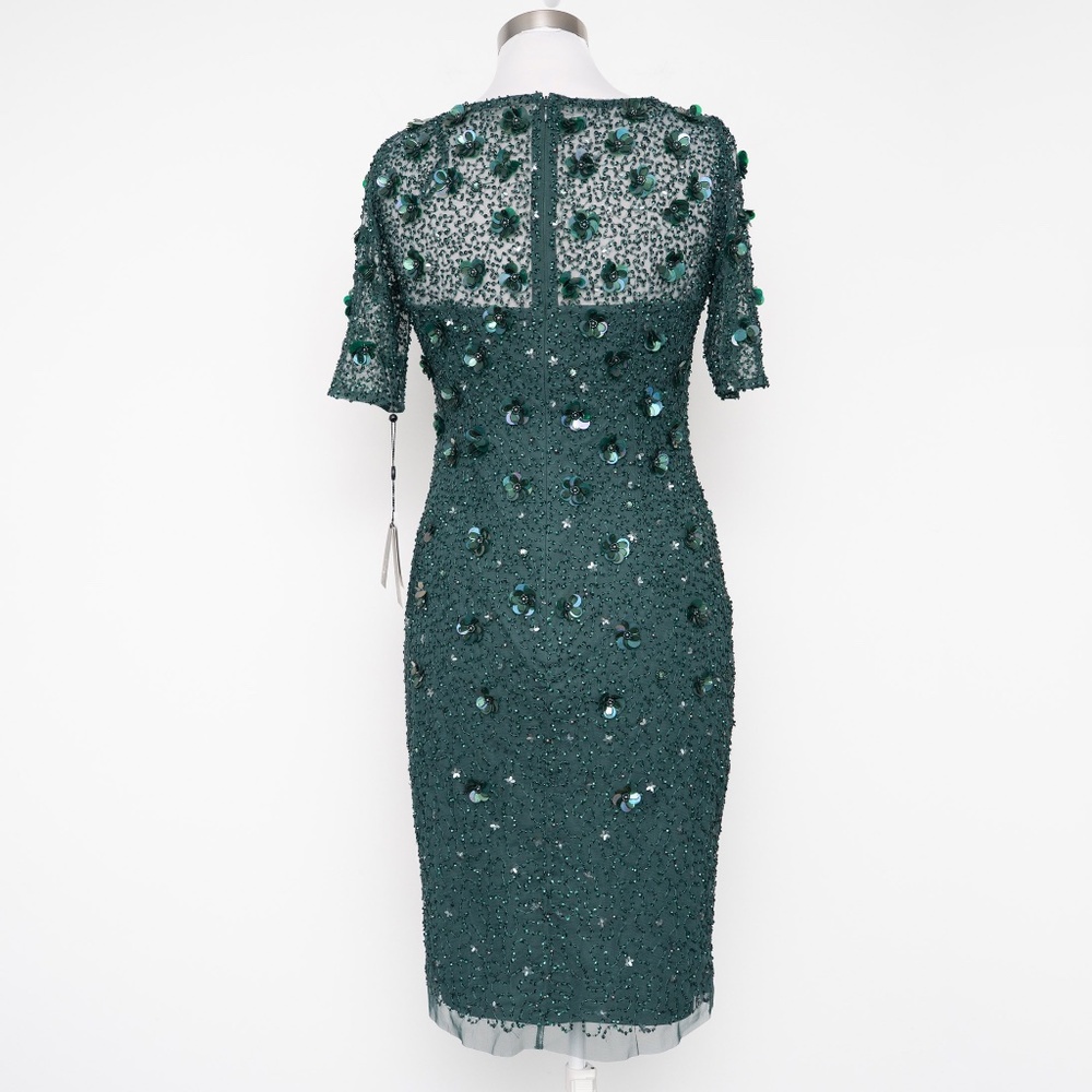 Adrianna Papell - Beaded Cocktail Dress - Picture 3 of 11